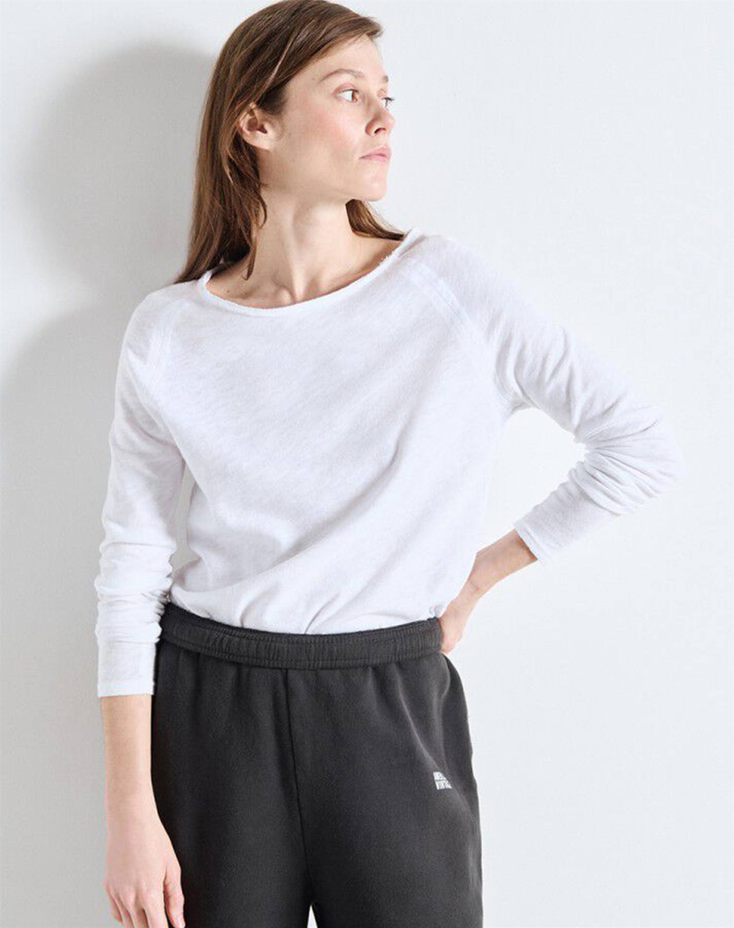 American Vintage - Sonoma Langarmshirt - Blanc